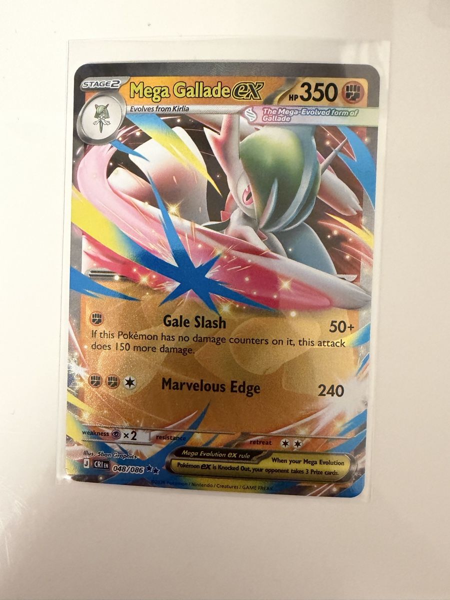 Pokémon Carte collezionabili: Mega Gallade EX 048/086 EN – Nuovo (secondo la descrizione) da St. Margrethen SG venduto da mar_r9qg