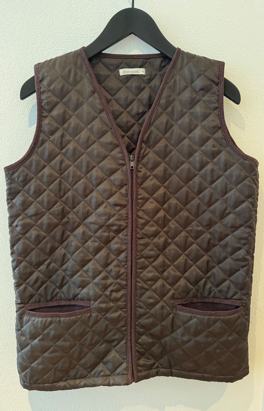 Gilet & Giacche: Estelle' Steppweste, Gr. M, Braun – Usato da Zürich venduto da nils.alex