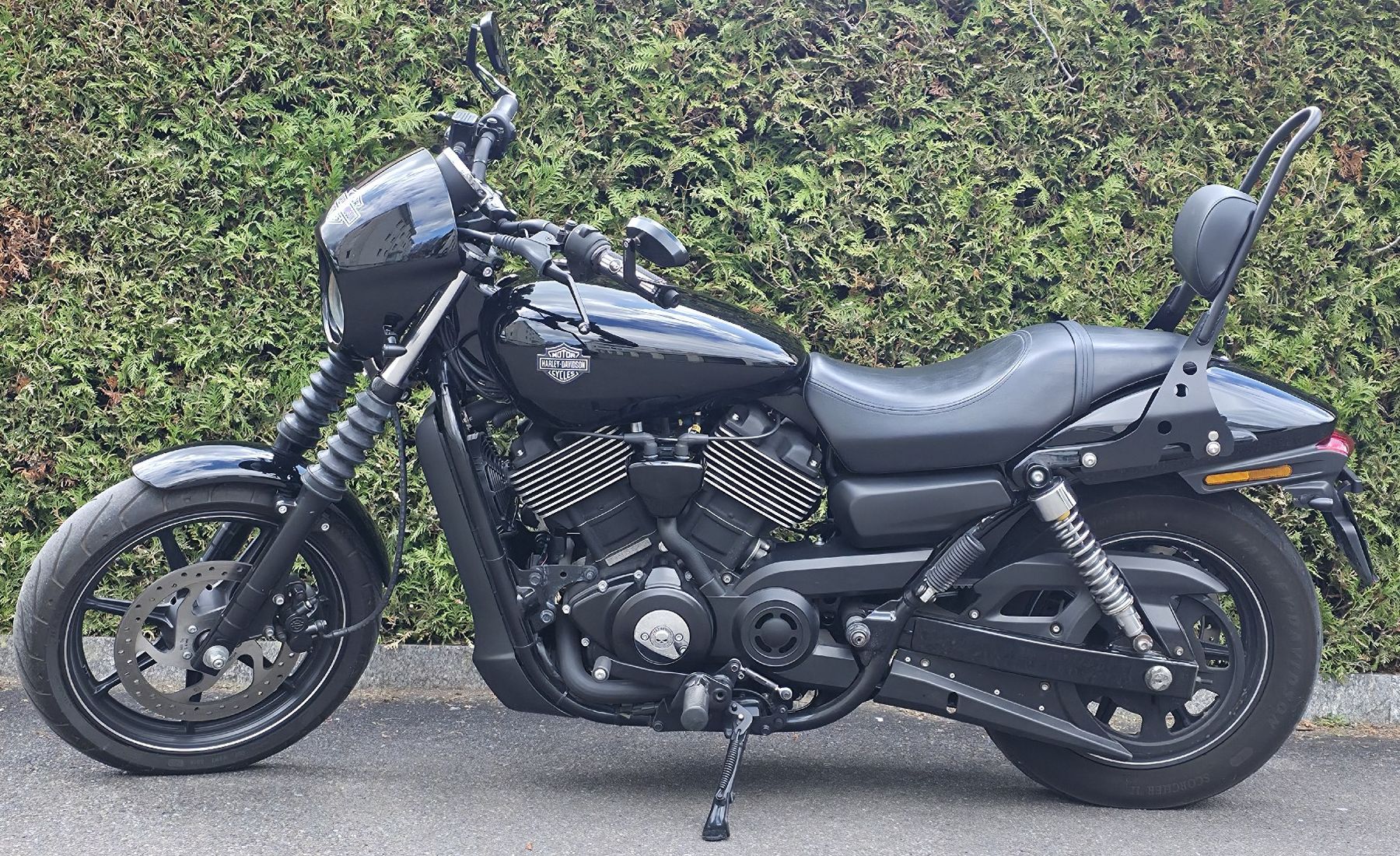 Kit di modellismo & Modellini statici: Harley-Davidson 750, Top Zustand, Schwarz – Usato da Amriswil venduto da newschweiz