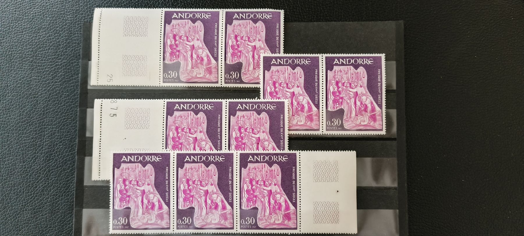Tutti i francobolli: Briefmarken Andorra Serien ab 1967 postfrisch – Nuovo (secondo la descrizione) da Zürich venduto da pao_zn5f 2