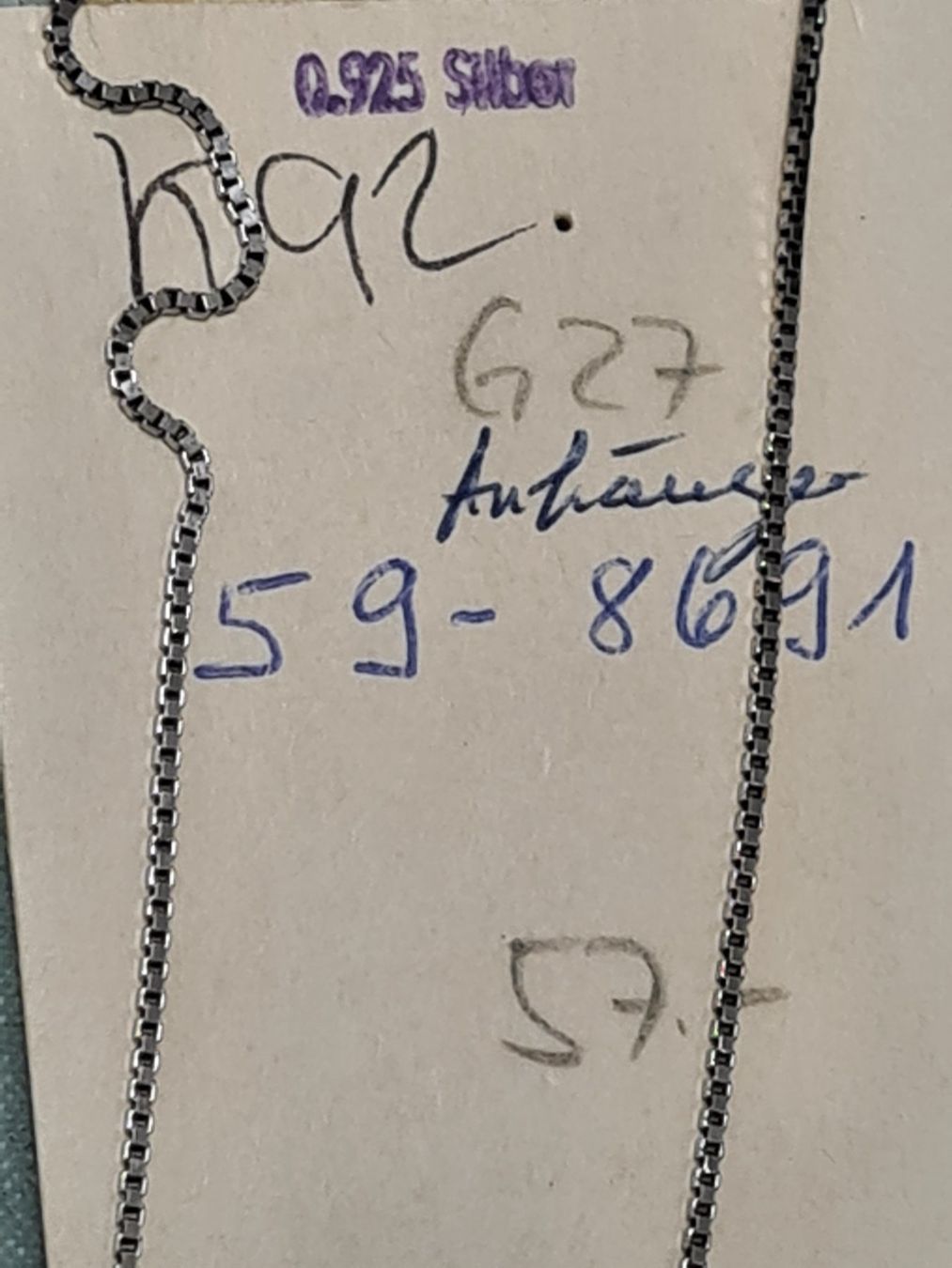 Anhänger: 800 Silber Halskette mit Anhänger 925 – Gebraucht aus Amriswil von used2use 2