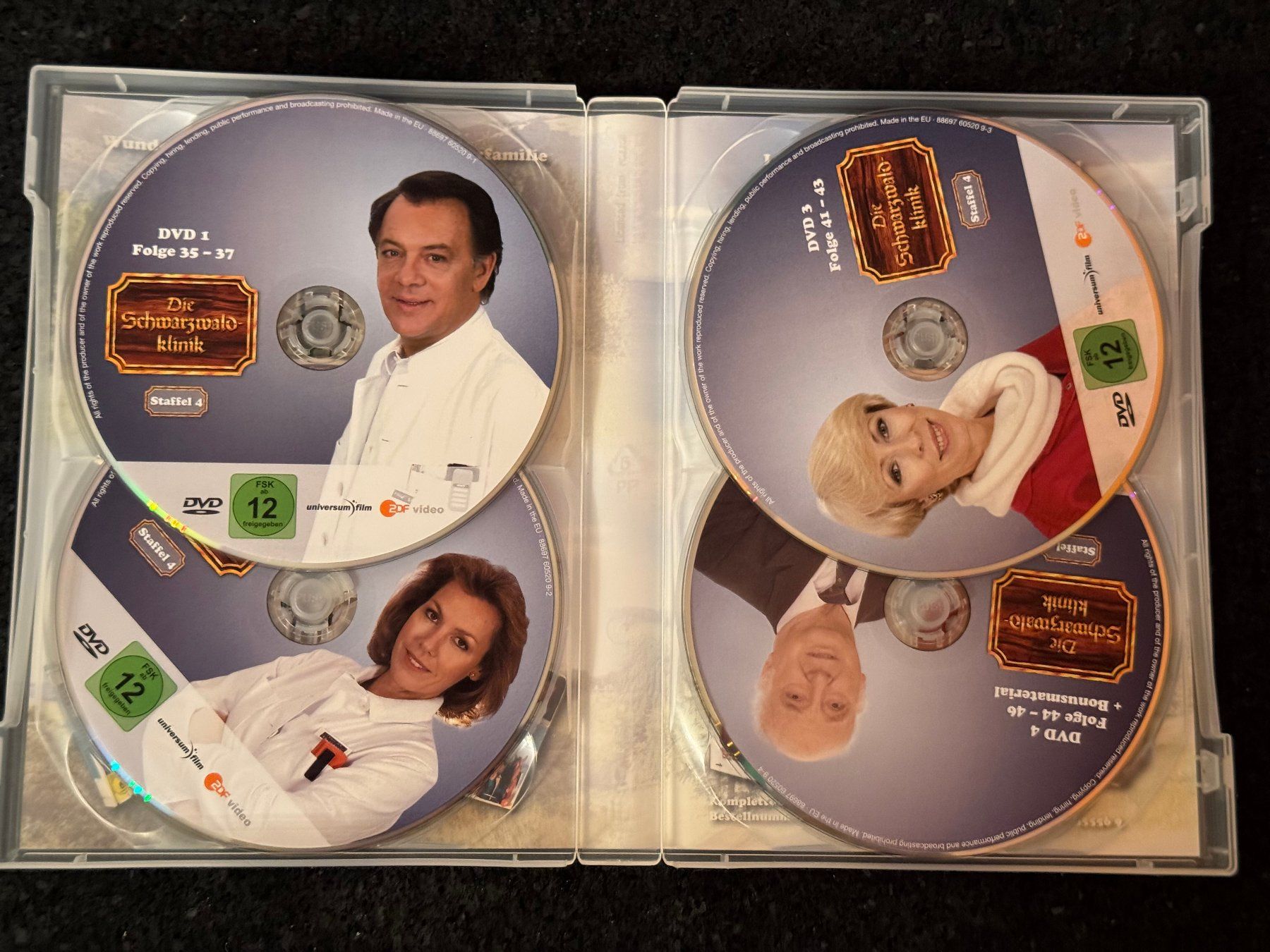Alle DVDs: Die Schwarzwaldklinik Staffel 4 /4 DVD's DE – Gebraucht aus Fribourg von tschjoly 4