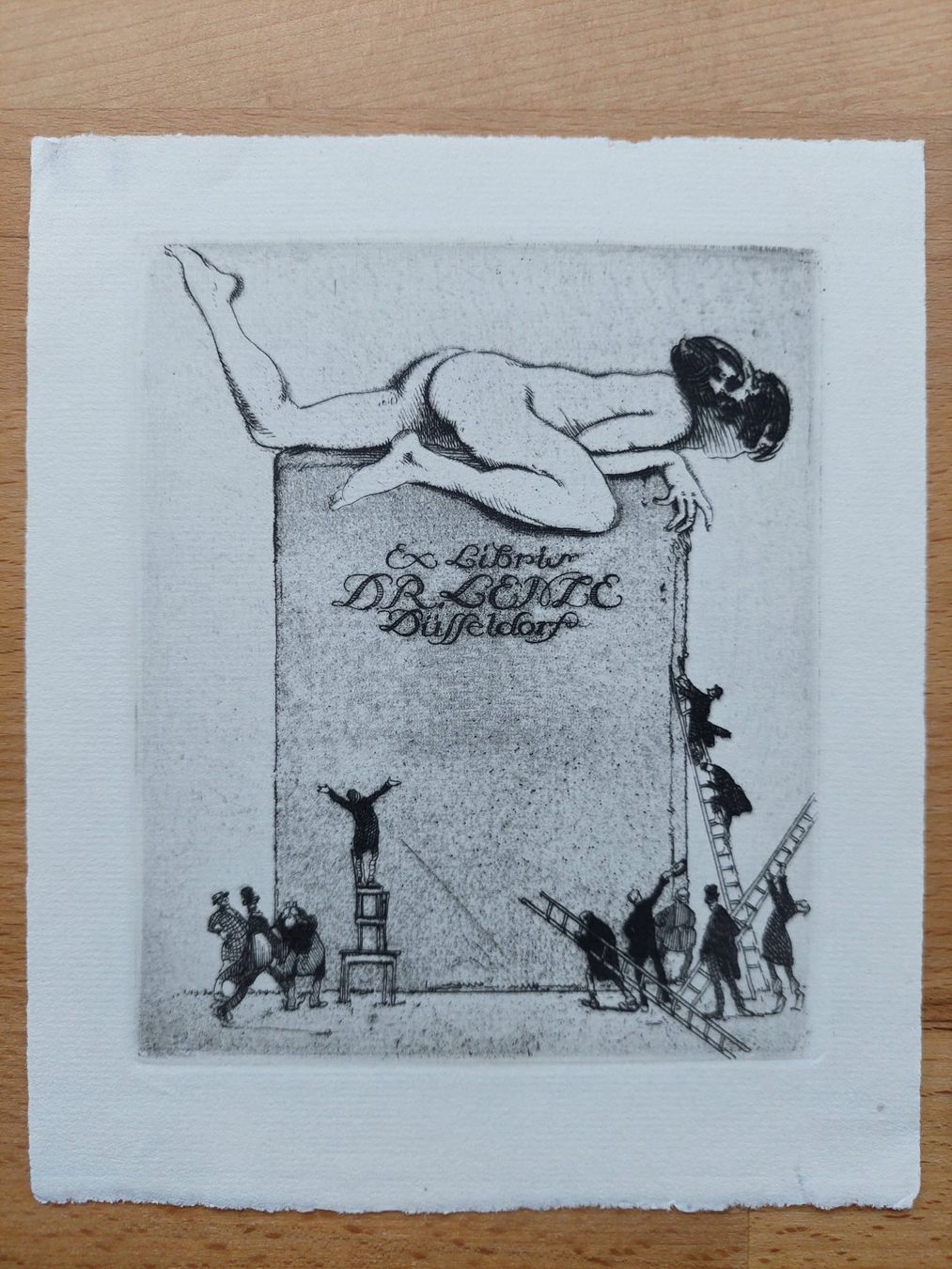 Tableaux: Exlibris Georg Erler - Original Radierung – D'occasion à Obfelden par Exlibris-Art