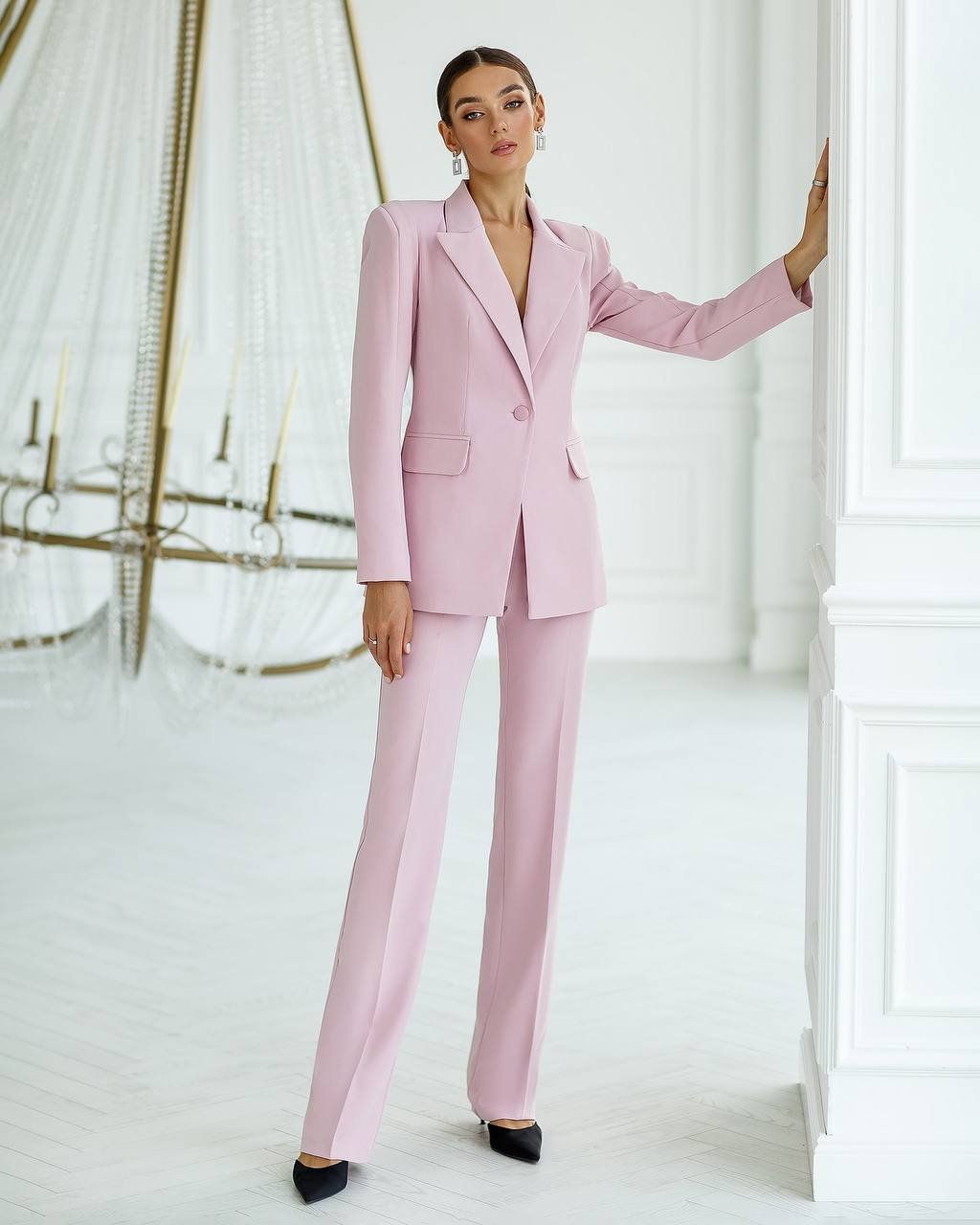 Anzüge & Kostüme: Pants Suit with Slim Fit Jacket Size: L , New – Neu und originalverpackt aus Zürich von Ms.Me-Fashion 1