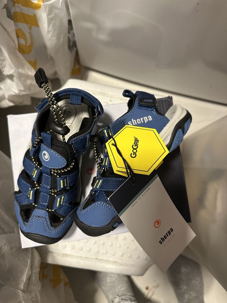 Scarpe per ragazzi: neue sherpa sandalen im 29 – Nuovo e nell'imballaggio originale da Landquart venduto da lumima