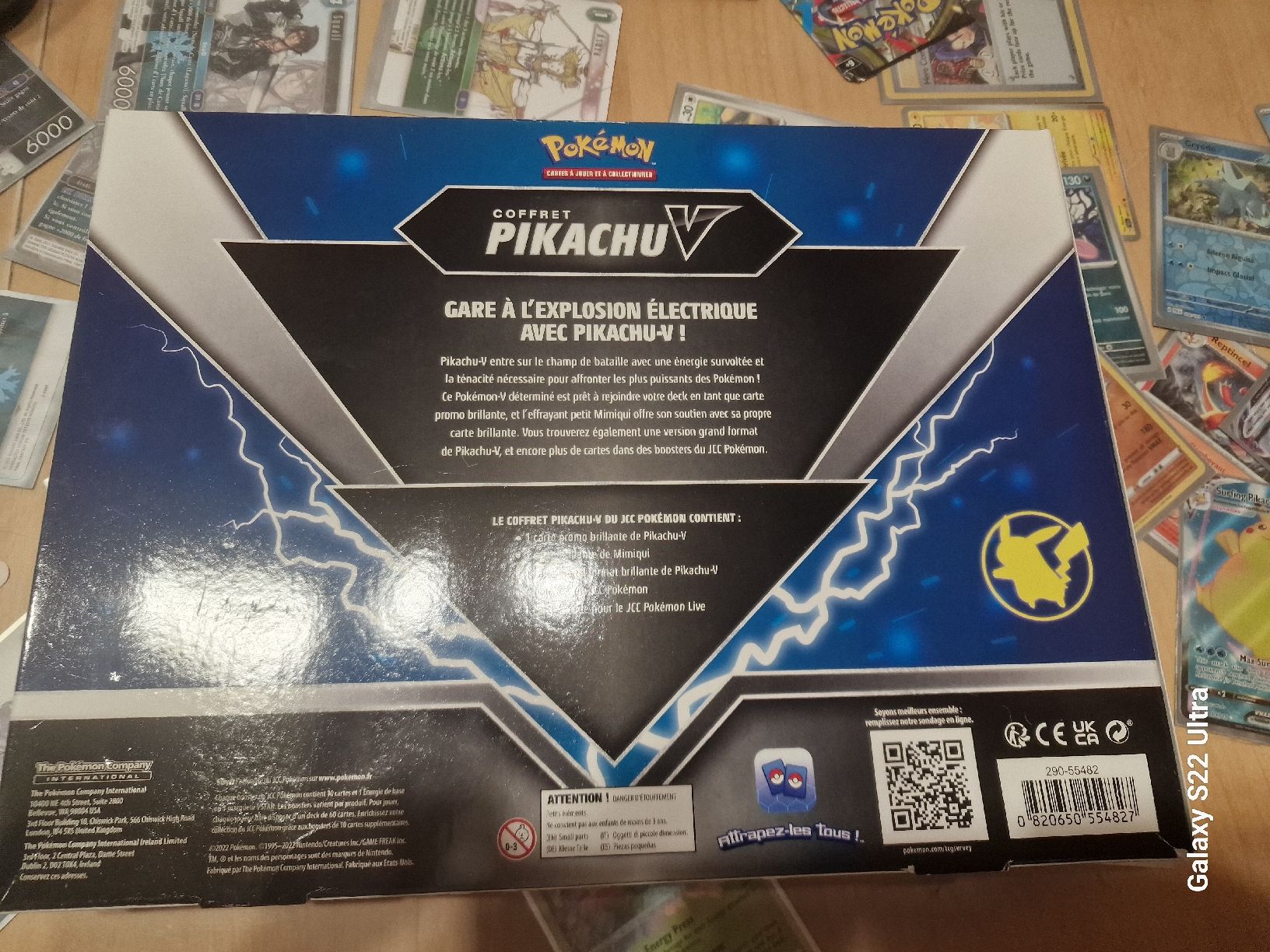 Pokémon Carte collezionabili: Pokémon Pikachu V Box FR scellé 4 boosters – Nuovo e nell'imballaggio originale da Bulle venduto da ned_msw7 1