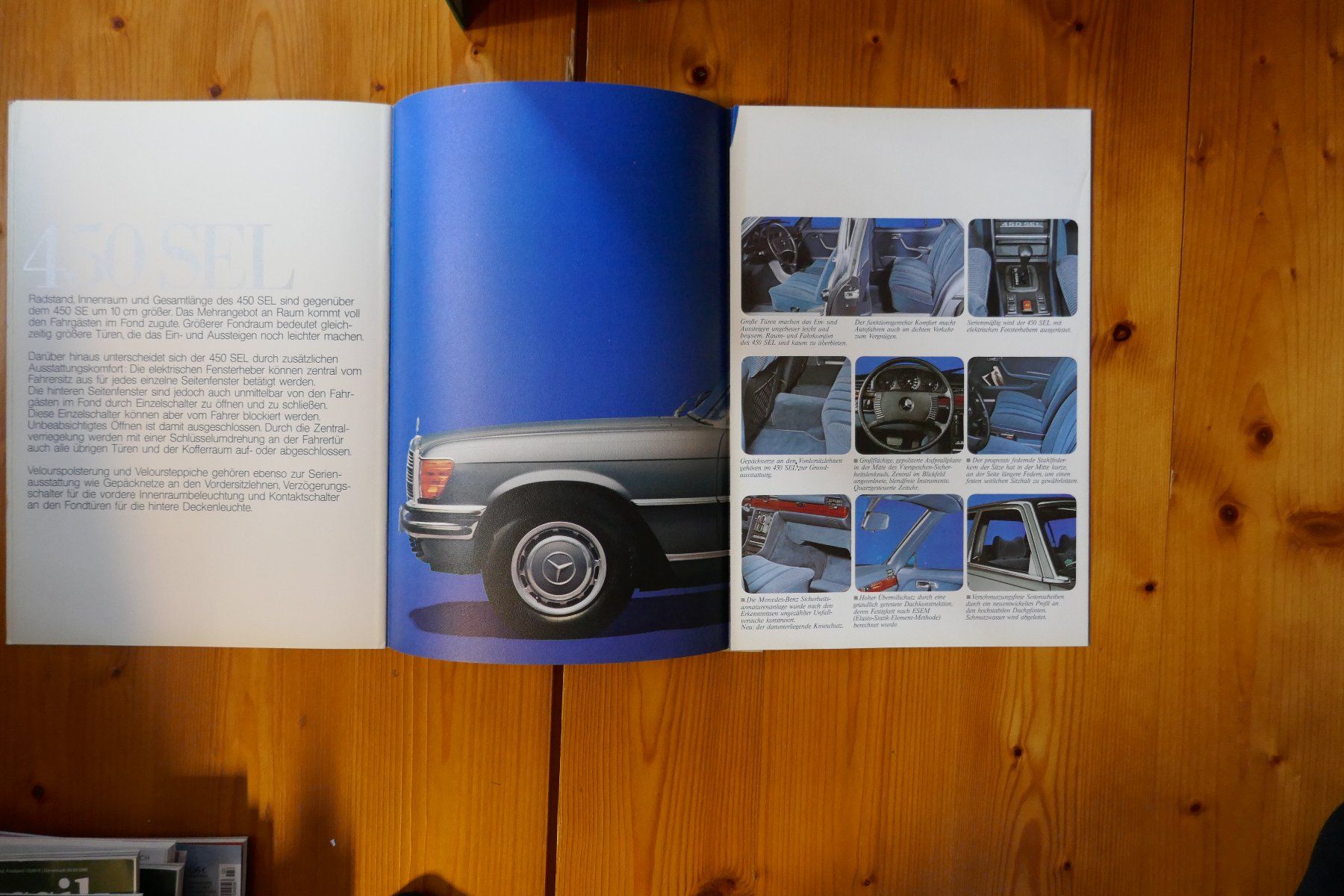 Mercedes-Benz Documents: 350SE - 450SEL Originalprospekt – D'occasion à Madiswil par ML911 8