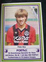 Peter Boy -  Eintracht Frankfurt-hadsig. 80er Jahre Karte
