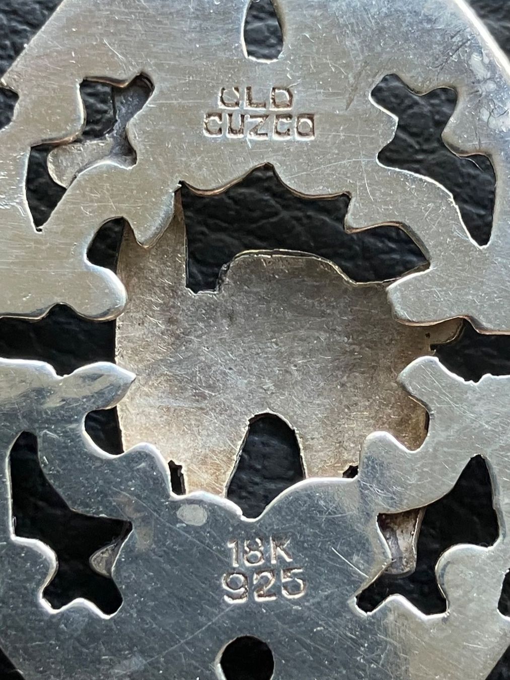 Ketten: Collier Aztec Cuzco Pérou, argent  925 et or, i – Gebraucht aus Peseux von CharmeCommerce 6