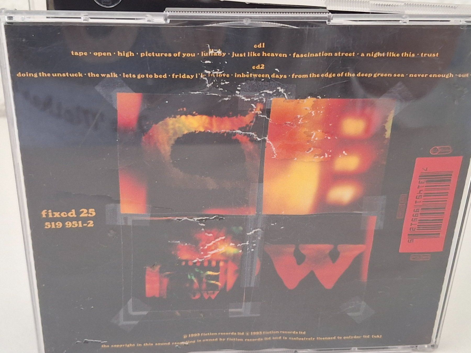 CDs: 2CD The Cure - Show Live – Gebraucht aus Aarberg von Jackup1 1