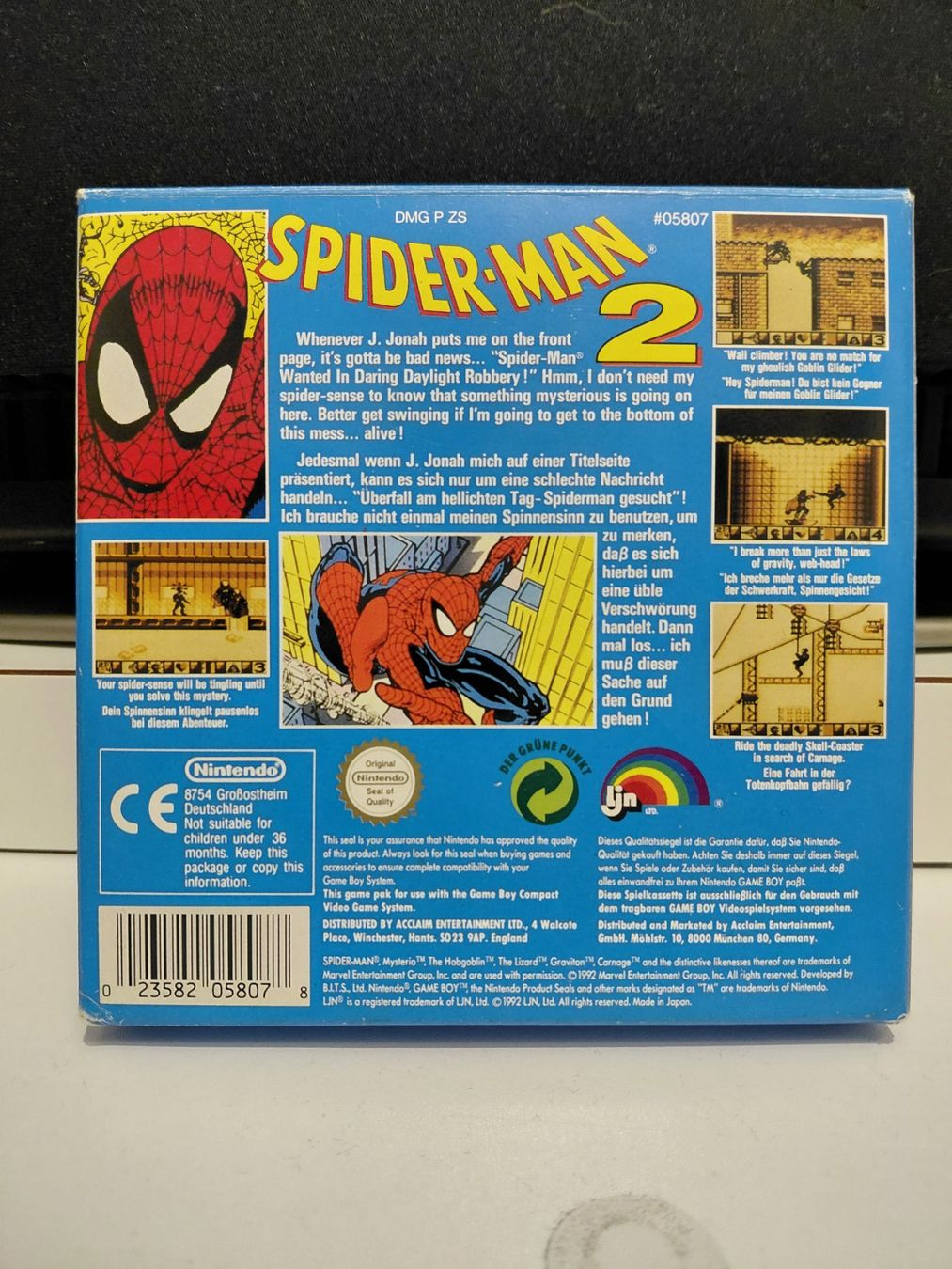 Giochi: Spider Man 2 (Game Boy) – Usato da Uezwil venduto da -Retrogames- 2