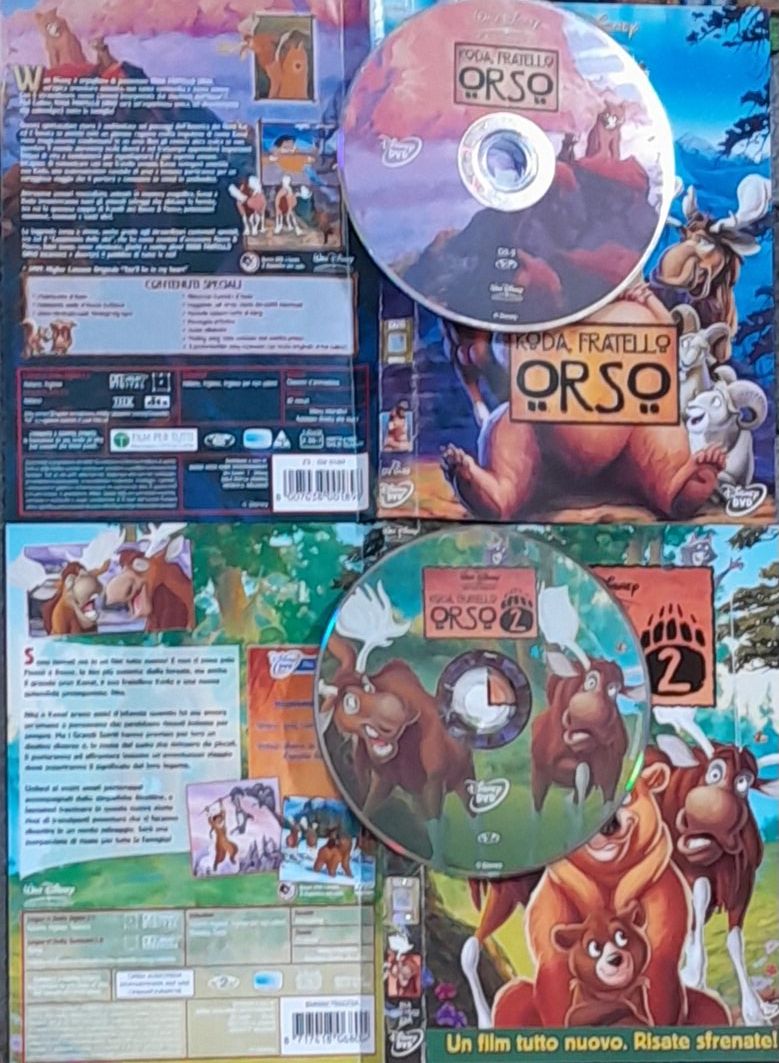 Alle DVDs: Disney DVD Bärenbrüder - IT/EN/DE! – Gebraucht aus Zürich von cole15