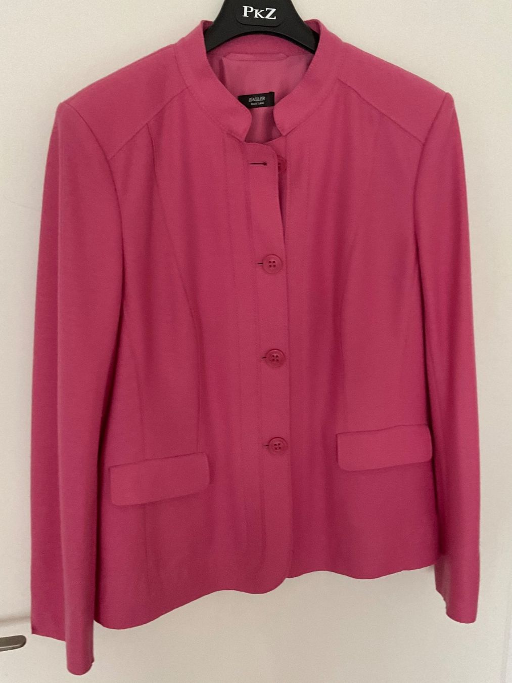 Basler Giacche: BASLER Black Label Wolle Blazer Gr 42 rosa NEU – Nuovo (secondo la descrizione) da Urdorf venduto da alda02 2