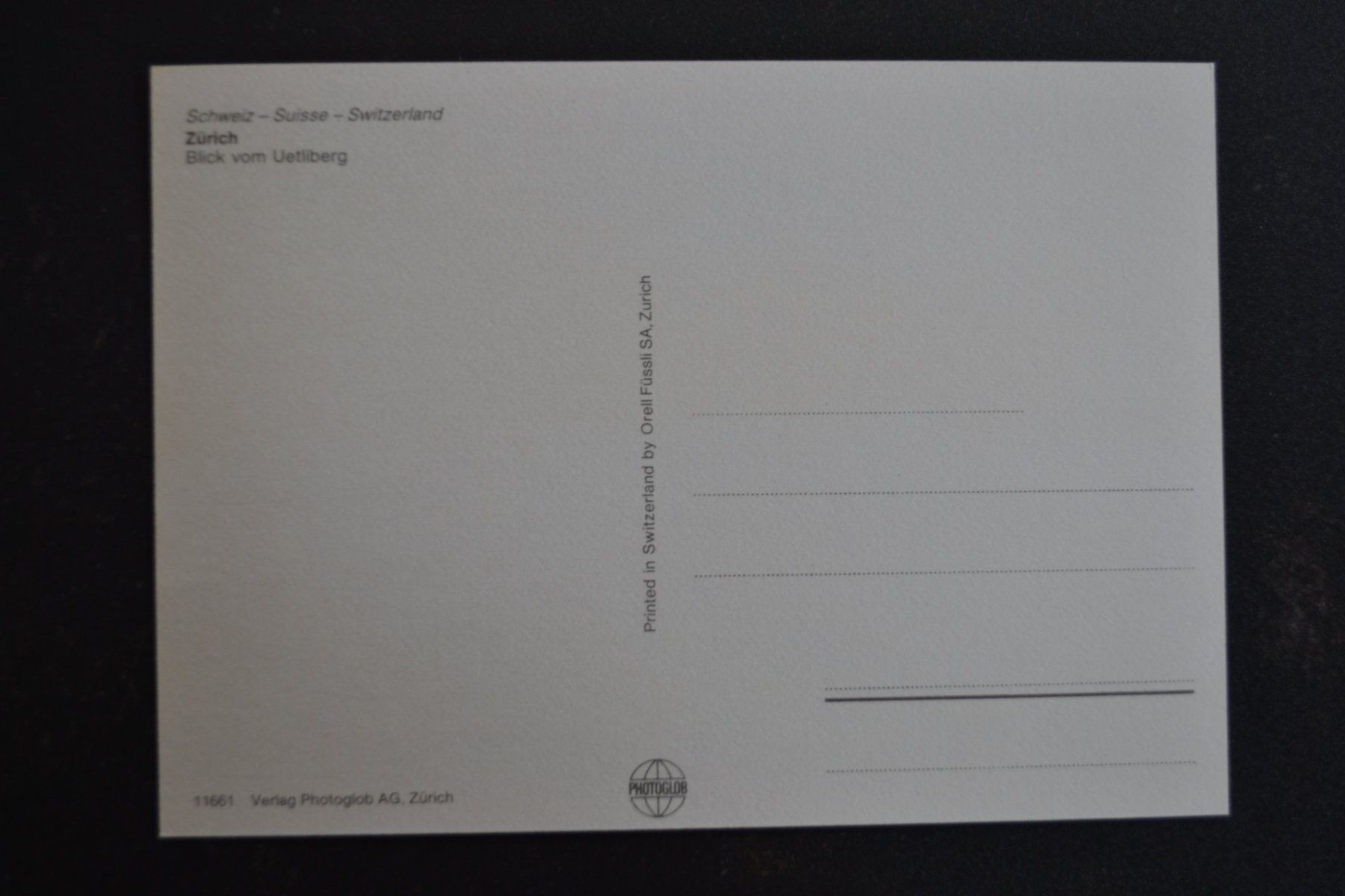 Cartoline postali: AK Zürich Uetliberg – Usato da Beinwil am See venduto da kajak55 1