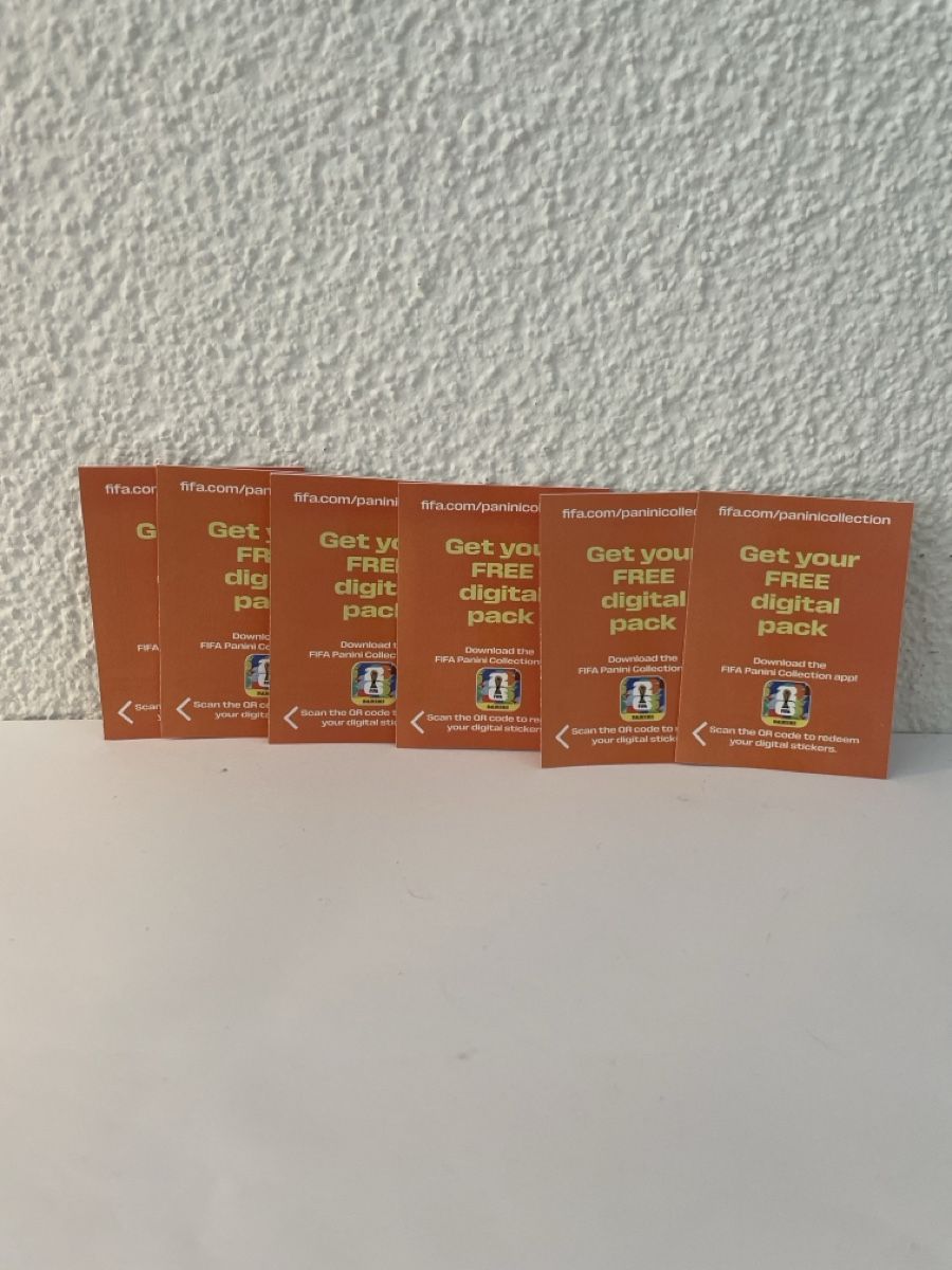 Panini Sammelbilder & Trading cards: Panini FIFA 2022 digital pack codes 6 stück – Neu (gemäss Beschreibung) aus Sargans von Didis