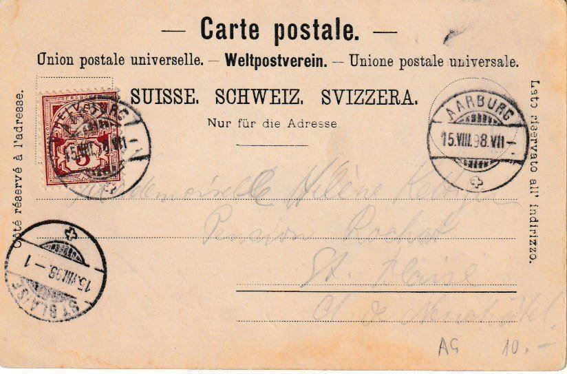 Cartoline postali: Gruss aus Aarburg – Usato da Aarburg venduto da Aare10 1
