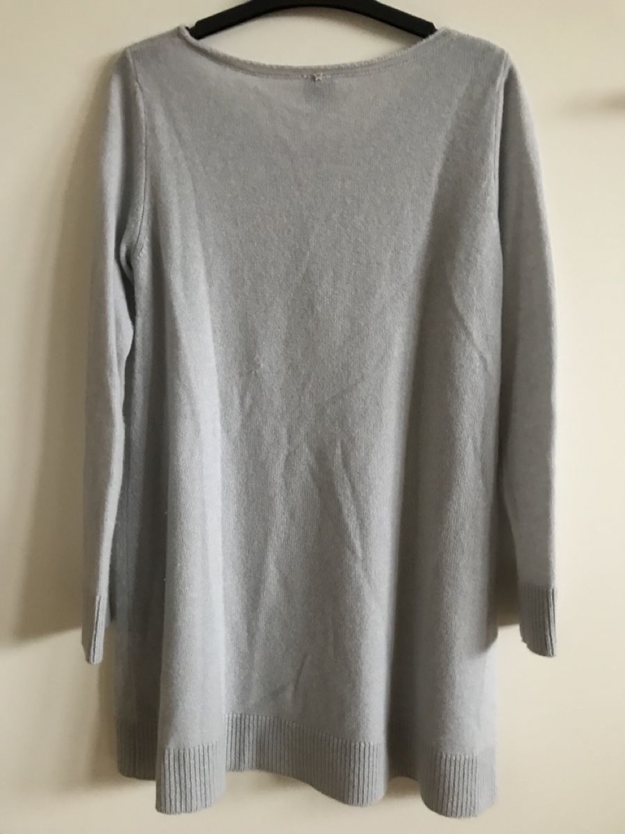 Pullover & Sweatshirts: Pull Cachemire Lorena Antoniazzi, T38 CH, gris bleu clair – Neu (gemäss Beschreibung) aus Morges von sandy069 1