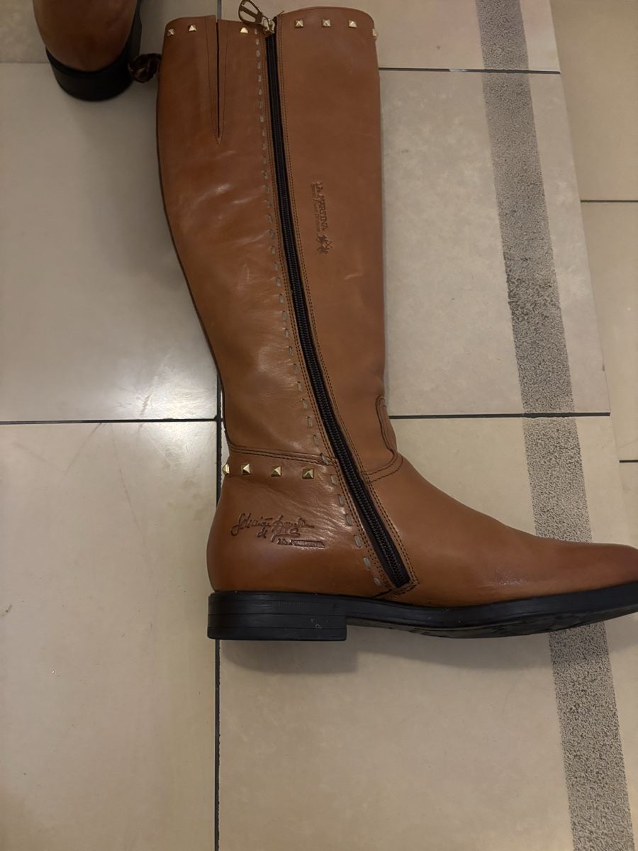 La Martina Scarpe da donna: Stiefel Leder Gr. 39 – Usato da bern venduto da marion78 3