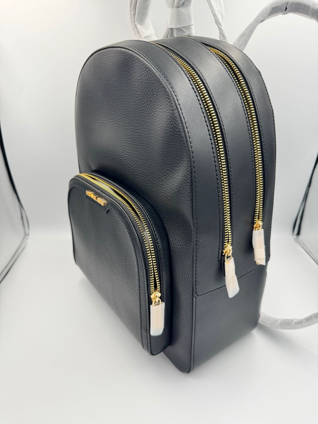 Michael Kors Zaini: Michael Kors Rucksack Large black Leder – Nuovo e nell'imballaggio originale da Wiedlisbach venduto da Sistershop 3