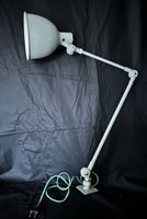 Vintage Industrial Desk Lamp "Derungs" - Grey Metal 💡📐