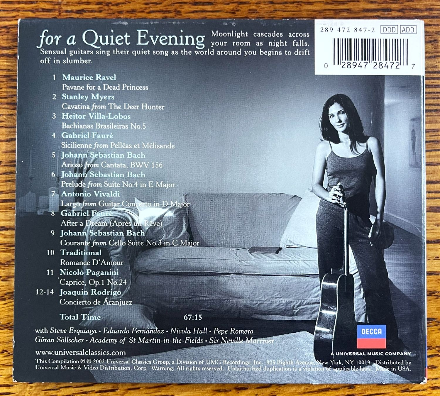 CD: For a Quiet Evening CD – Usato da Oftringen venduto da Vucki 1