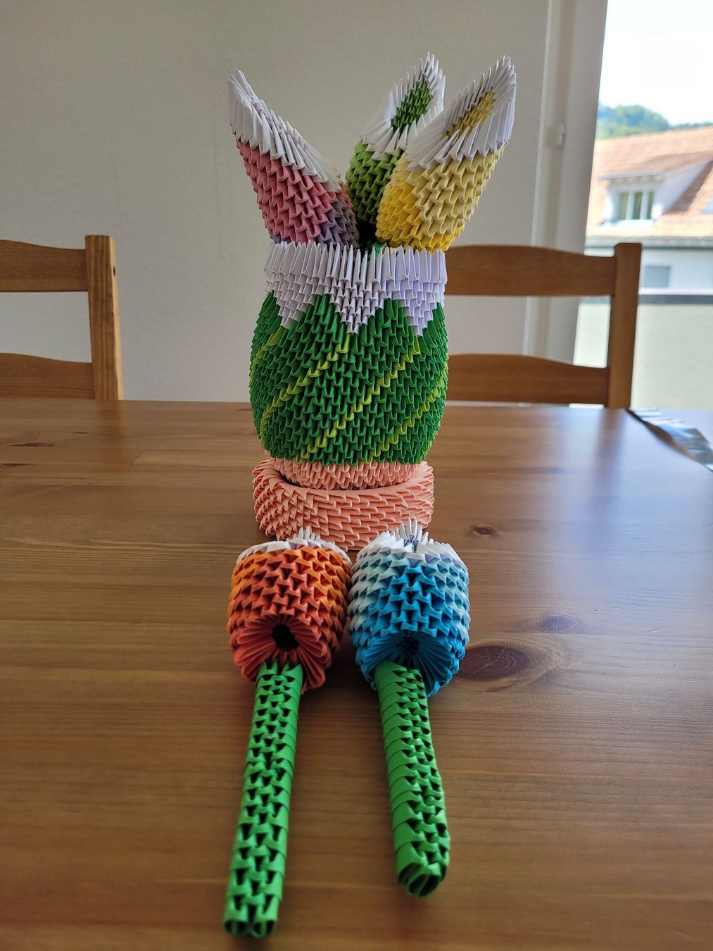 Tutte le decorazioni: Handmade decoration: Pot and Flowers – Nuovo (secondo la descrizione) da Adliswil venduto da sum_s9b 2