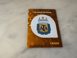 Panini FIFA Fussball WM 2026 Sticker Argentina Wappen ARG 1