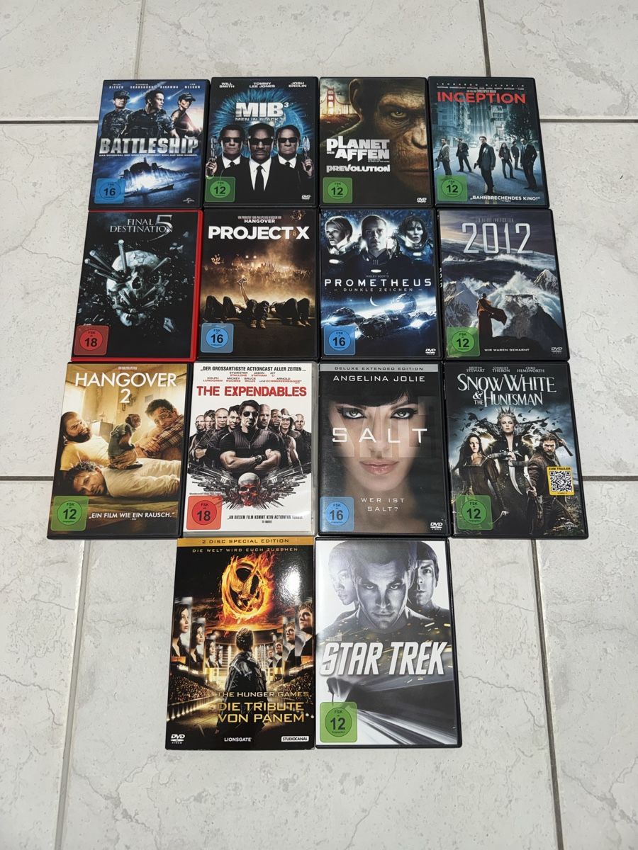 Alle DVDs: 14 DVDs Spielfilme – Gebraucht aus Gossau ZH von Shaolin