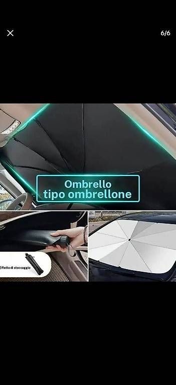 Ombrelloni: Ombrello parasole auto – Usato da Contone venduto da AnnaShop26 3