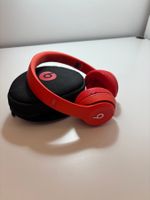 Beats Solo 3 Kopfhörer rot mit Tasche