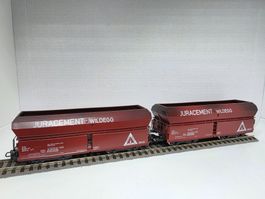Märklin 4691 SBB Grossgüterwagen Juracement HO AC (2 Stück)