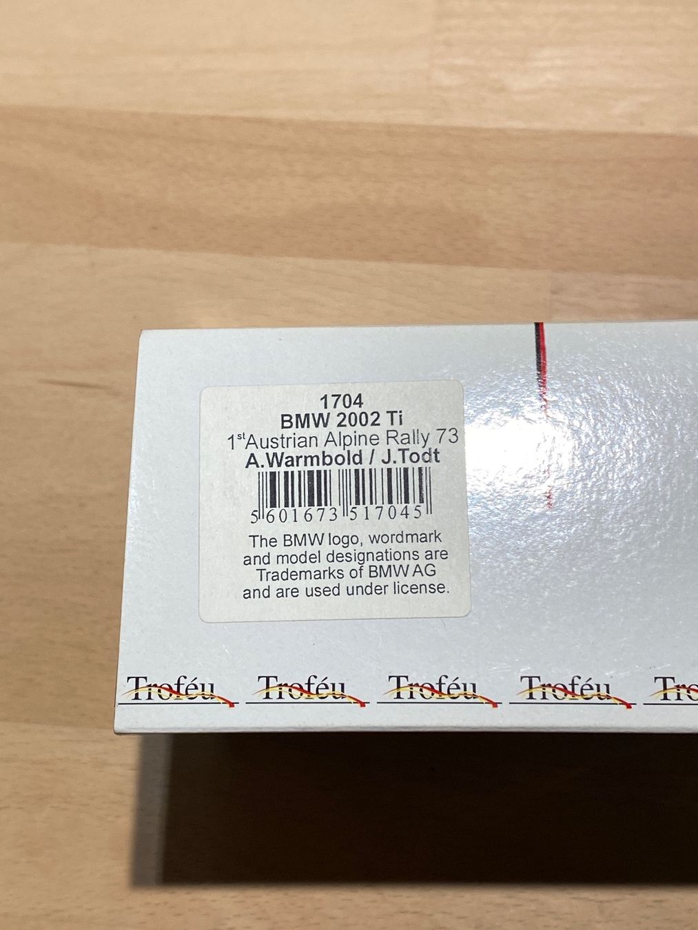 BMW Modellautos: Troféu BMW 2002 Ti - 1/43 #8 – Neu (gemäss Beschreibung) aus Stüsslingen von leo_nzh6 7