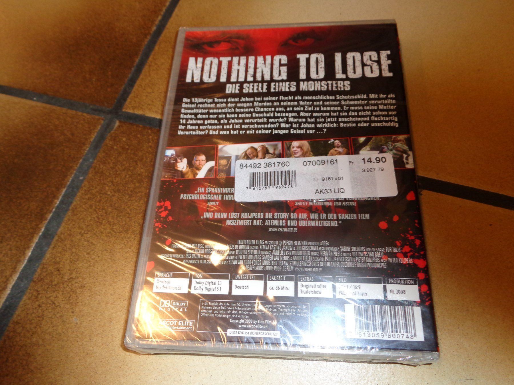 Tutti i DVDs: Nothing to Lose DVD NEU – Nuovo e nell'imballaggio originale da Olten venduto da Disc-Verkauf 1