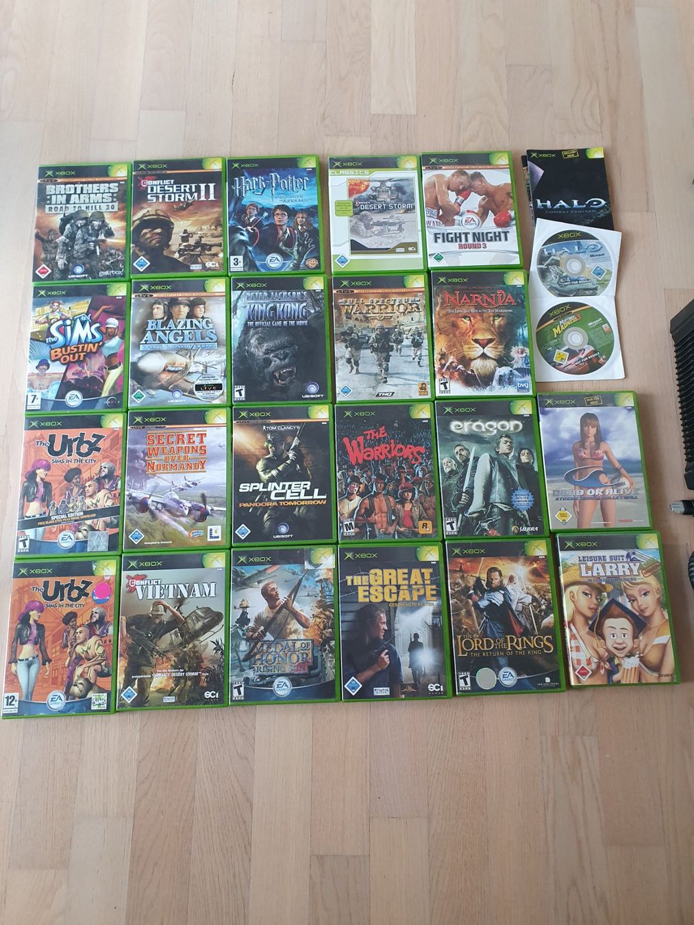 Microsoft Konsolen: XBOX Classic mit 2 Controller und 24 Games – Gebraucht aus Thalheim an der Thur von Bae90 2