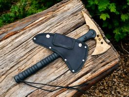 Outdoor AXT Messer GOLD Camouflage 38cm