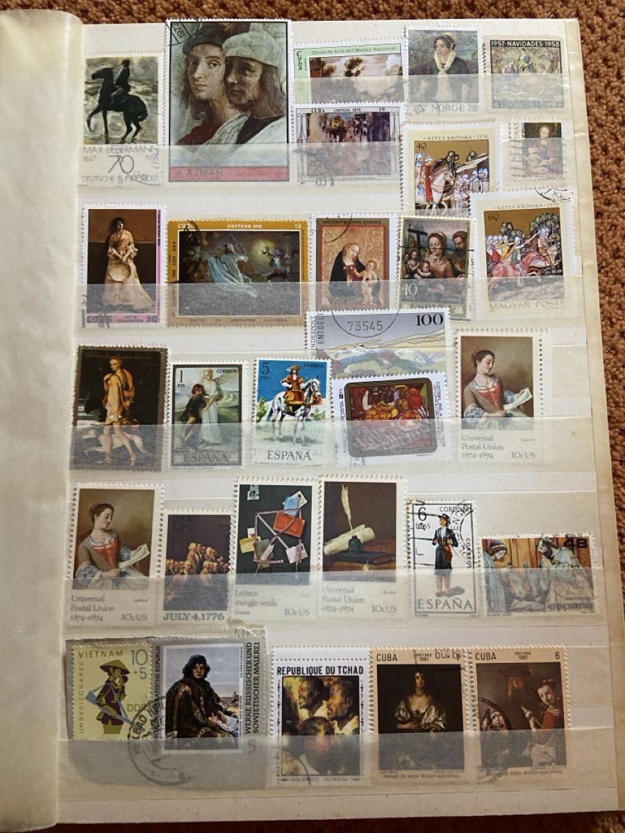Tutti i francobolli: Stamp Collection Art History Weltweite – Usato da Collex venduto da RCXGJ 2