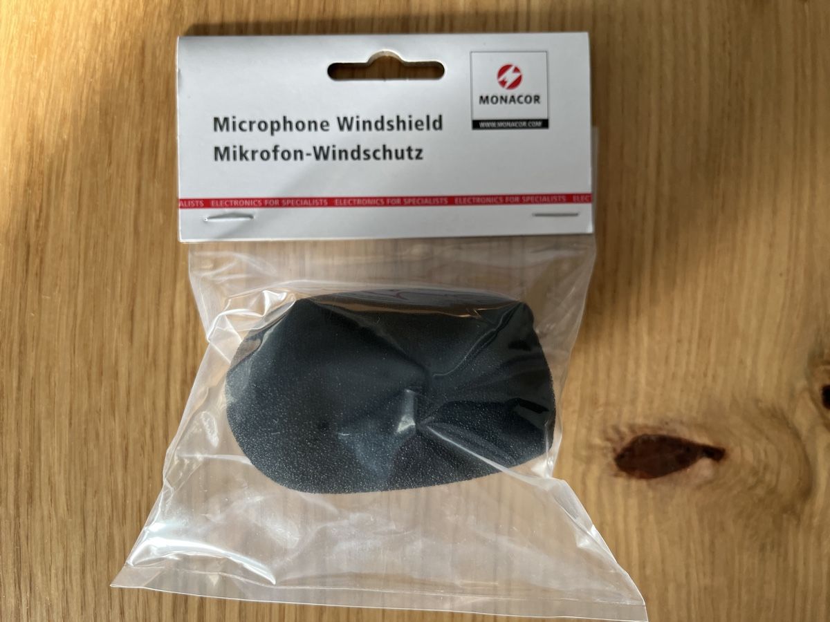 Mikrofone: 5 x Microphone Windshield Monacor WS-50 New – Neu und originalverpackt aus Mellingen von Guilhermefurlan 1