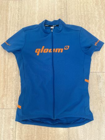 Qloom Velo Trikot, blau, Grösse M, neuwertig!