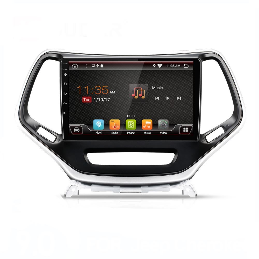 Radios: Jeep Cherokee 2007-2016 Android 14 Autoradio – Neuf avec emballage d'origine à Malans GR par BUYBEST-Schweiz 1