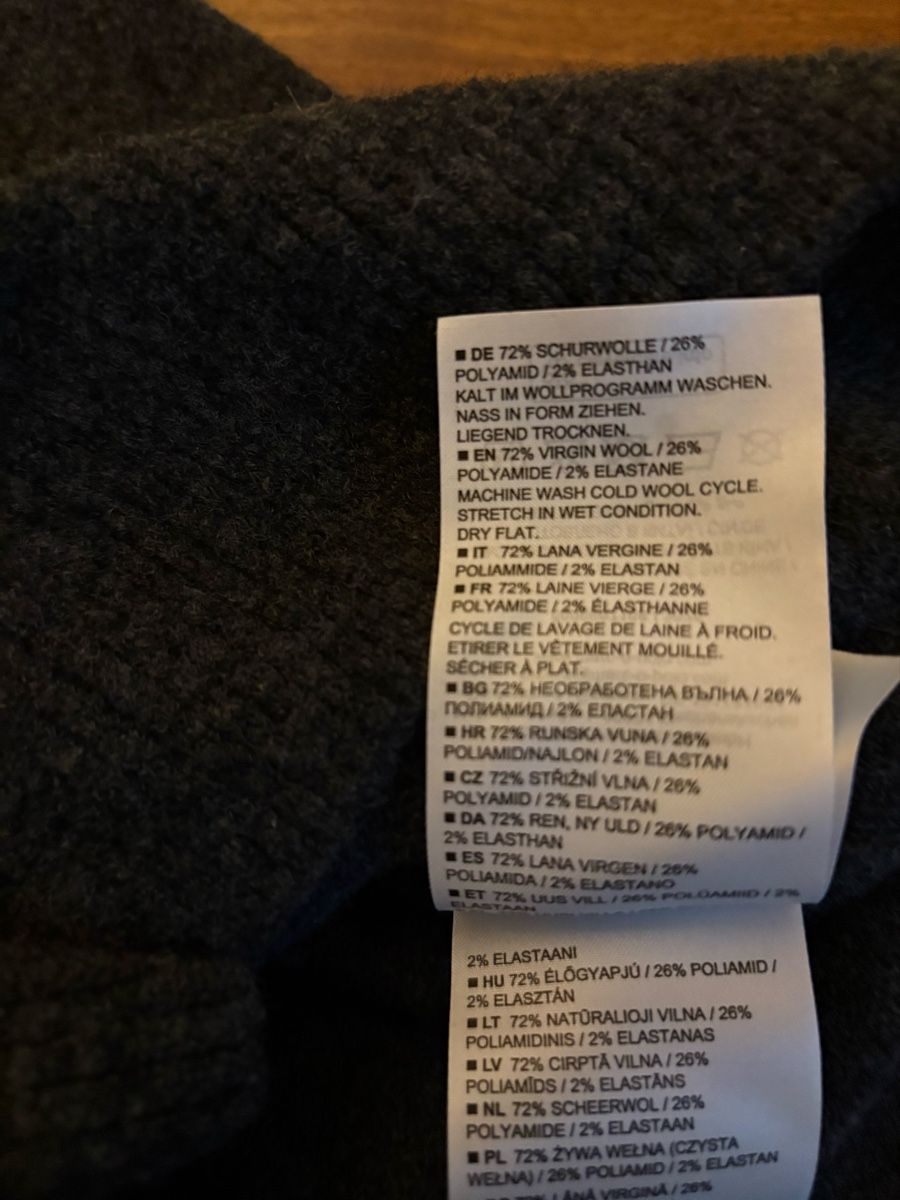 Pullover & Sweatshirts: Marc O‘Polo Wollpullover anthrazit S – Neu (gemäss Beschreibung) aus Stans von biomam 4