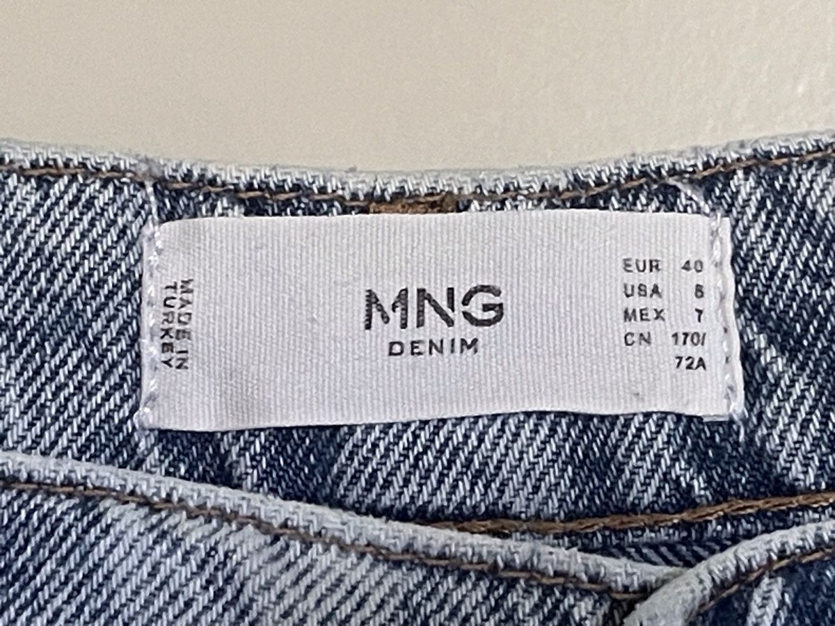 Mango Jeans: Jean droit Mango Coupe Large, Taille 38/40 NEUF – Neu und originalverpackt aus Vuadens von Nina11 5