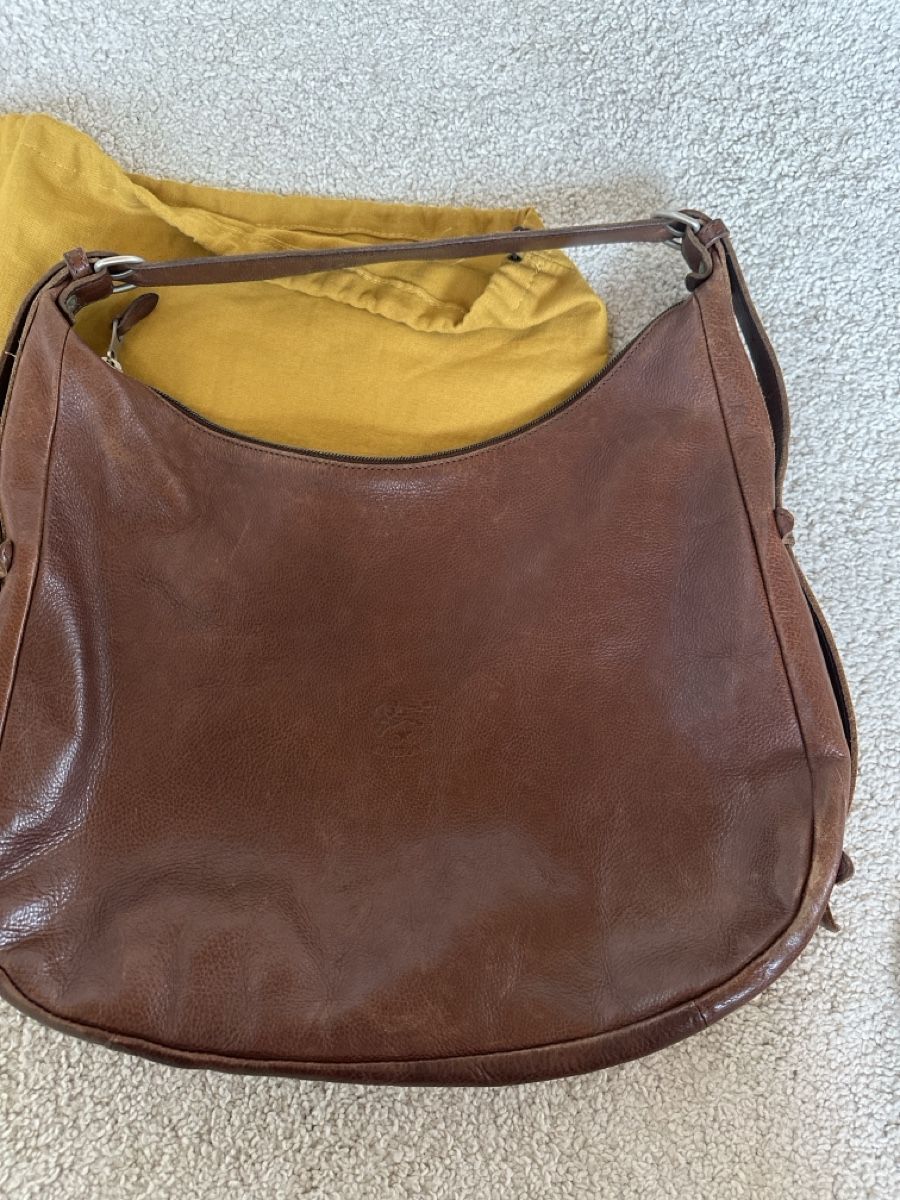 Sacs femmes: Il Bisonte Hobo Bag, Brown Leather, Perfect Condition! – D'occasion à Hergiswil NW par son_z5ph 1