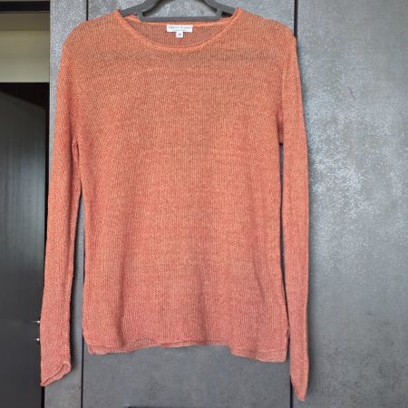 🐸 MARIE LUND PULLOVER M LEINEN / RAMIE