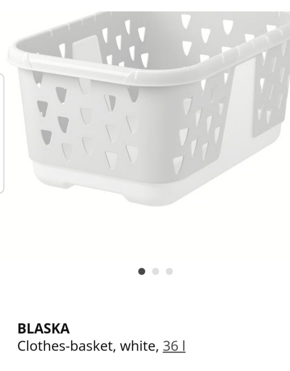Ikea Cesti per biancheria: Wäschekorb original verpackt. Neu – Nuovo e nell'imballaggio originale da Killwangen venduto da Marc-Antonio