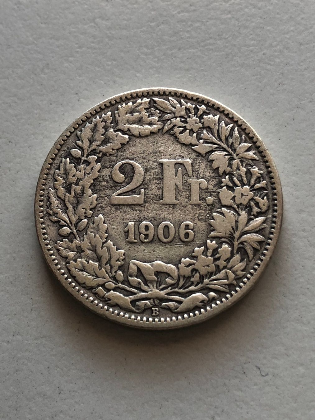 Tutti le monete: 2 FR. 1906 – Usato da Schötz venduto da Odpa