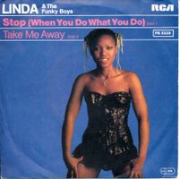LINDA & THE FUNKY BOYS - STOP (7'' Vinyl Single VG)