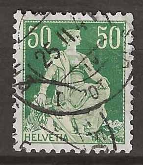 Tutti i francobolli: CH113y - Helvetia avec épée 113y obl. – Usato da Trélex venduto da Phil_Albert