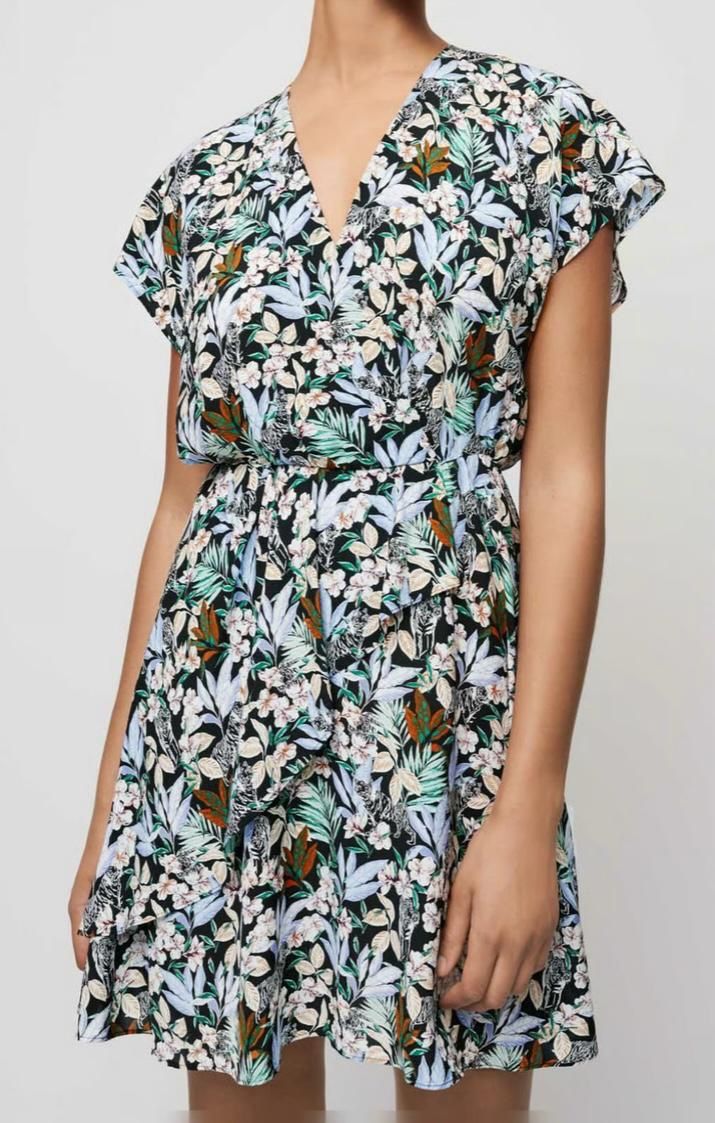 Maje Robes: Robe cache-coeur MAJE à imprimé floral taille 38 – D'occasion à Cortaillod par seba15 3