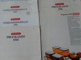 ab  1.--Wiking Katalog 1985 etc. 1 Auswahl  %% Ausverkauf %%