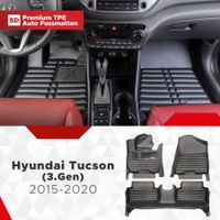 5D Premium Auto Fussmatten Hyundai Tucson (3.Gen) 2015-2020